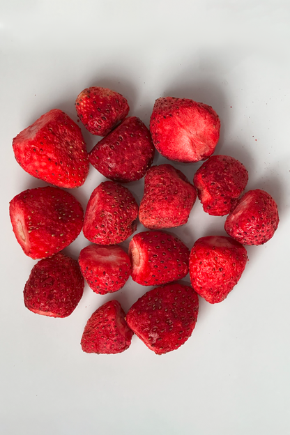 Dondurularak Kurutulmuş Çilek 15g | Kurutulmuş Meyve Freeze Dry | Freezya