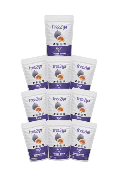 50'li Çoklu Paketler | Freeze Dry Kurutulmuş İncir| Toptan Fiyat | Freezya