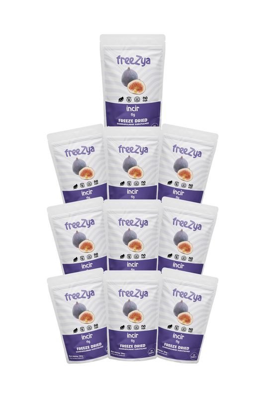 50'li Çoklu Paketler | Freeze Dry Kurutulmuş İncir| Toptan Fiyat | Freezya