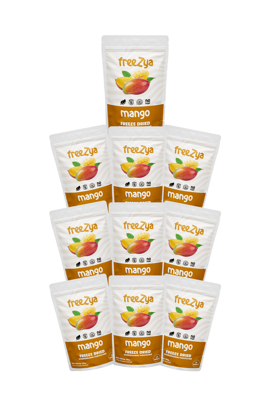 50'li Çoklu Paketler | Freeze Dry Kurutulmuş Mango| Toptan Fiyat | Freezya